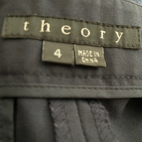 Theory wide leg pants size 4 - Picture 7 of 9